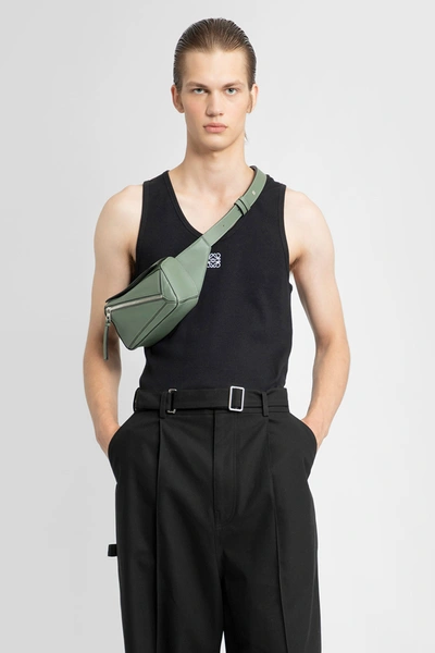 Shop Loewe Man Black Tank Tops