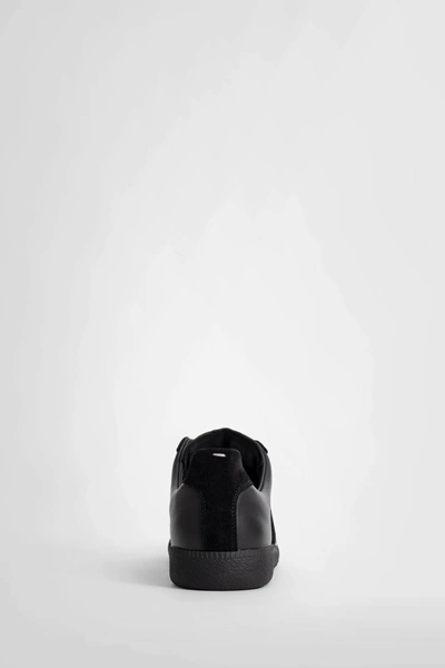 Shop Maison Margiela Man Black Sneakers