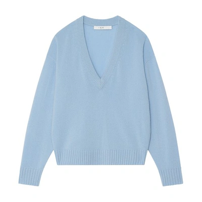 Shop Iro Izie Knitwear In Light_blue