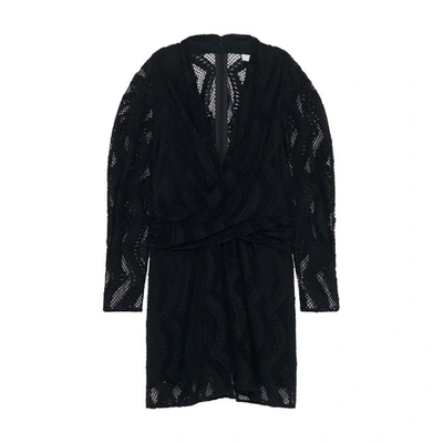 Shop Iro Emsi Dress In Black
