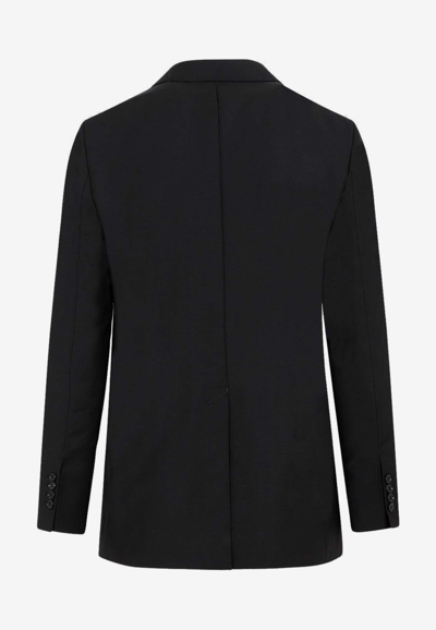 Shop Ami Alexandre Mattiussi Double Breasted Blazer In Black