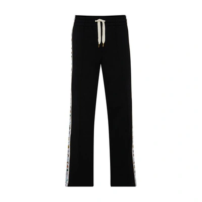 Shop Casablanca Embroidered Satin Tape Sweatpant In Casa_elements