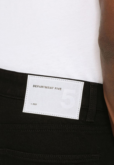 Shop Department 5 Drake Slim-fit Jeans In Black