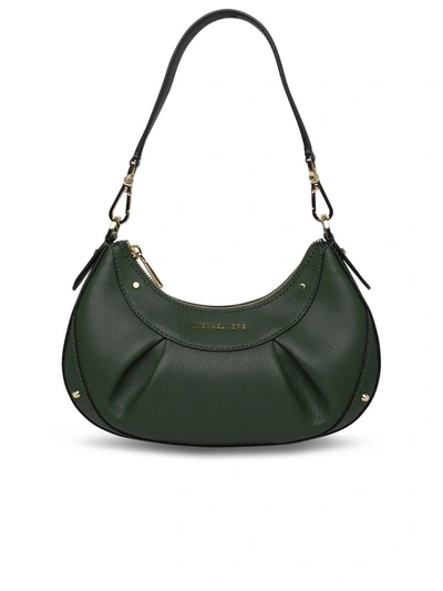 Shop Michael Michael Kors 'enzo' Green Leather Bag