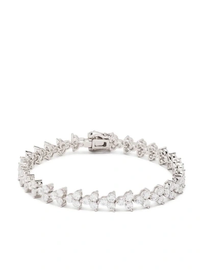 Shop Hatton Labs Bracelet With Crystal Decoration In Metallic