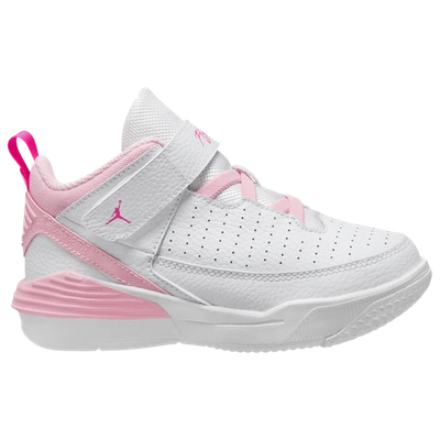 Shop Jordan Girls   Max Aura 5 Fund In Med Soft Pink/fierce Pink/white