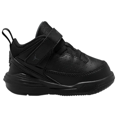 Shop Jordan Boys   Max Aura 5 In Anthracite/black/black