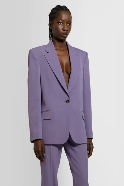 Shop Stella Mccartney Woman Purple Blazers