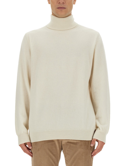 Shop Paul Smith Turtleneck Shirt In White