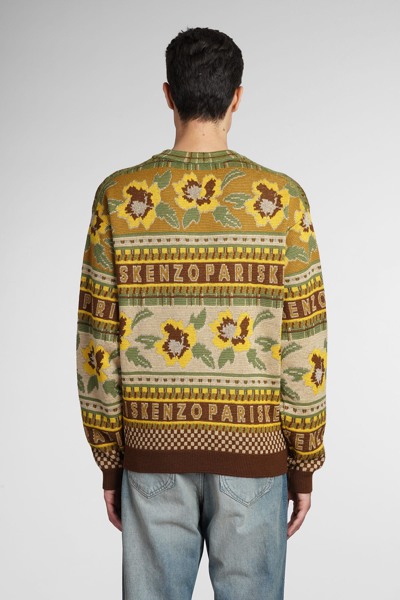 Shop Kenzo Knitwear In Multicolor Wool