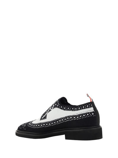 Shop Thom Browne Lace-up Shoes In Blk/wht