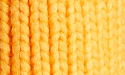 Shop Ugg Chunky Rib Knit Scarf In Orange Sherbet