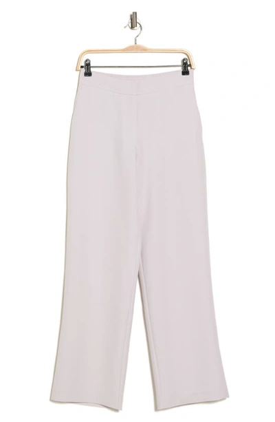 Love By Design Bailey High Rise Wide Leg Trousers In Grey Lilac