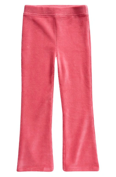 Tucker + Tate Kids' Rib Bootcut Pants In Pink Caliente