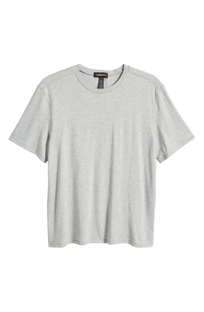 Shop Nordstrom Organic Cotton & Tencel® Modal Crewneck T-shirt In Grey Heather