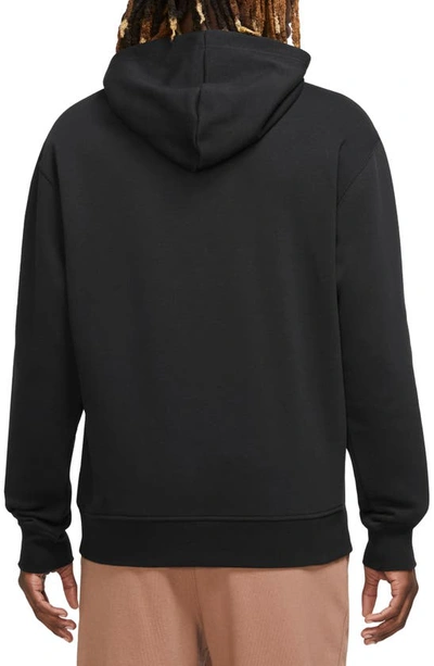 Shop Jordan Essentials Pullover Hoodie In Black/ White