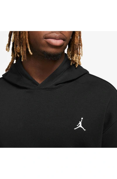 Shop Jordan Essentials Pullover Hoodie In Black/ White