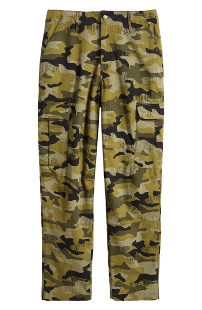 Shop Bp. Ripstop Solid Cargo Pants In Olive Night Camo