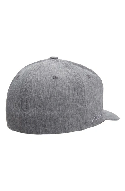 Shop Quiksilver Amped Logo Baseball Cap In Dark Grey