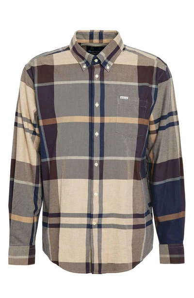 Barbour Bearpark Regular Fit Plaid Button-down Shirt In Autumn Dress