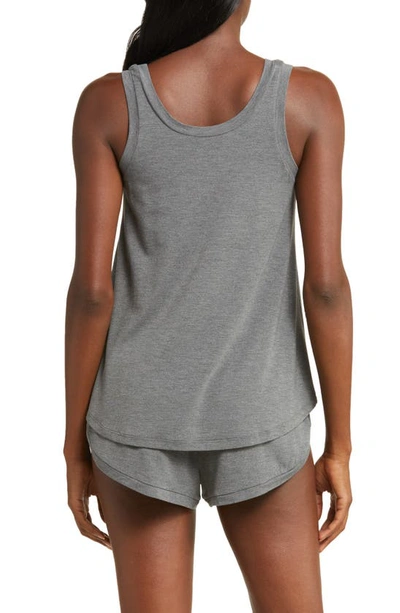 Honeydew Intimates Good Times Short Pajamas In Heather Charcoal