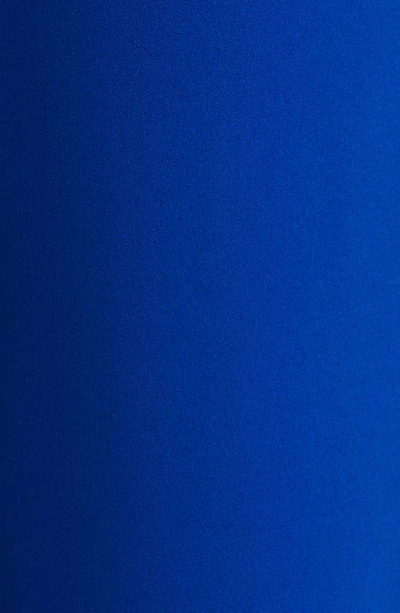 Tahari Asl Flutter Sleeve Wide Leg Jumpsuit In Cobalt