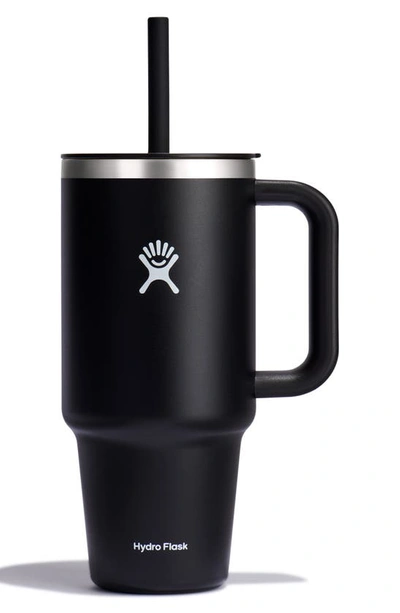 Shop Hydro Flask 40-ounce All Around™ Travel Tumbler In Black