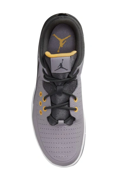 Shop Jordan Max Aura 5 Sneaker In Grey/ Anthracite/ Gold/ White