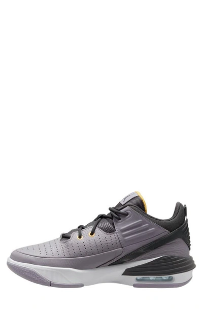 Shop Jordan Max Aura 5 Sneaker In Grey/ Anthracite/ Gold/ White
