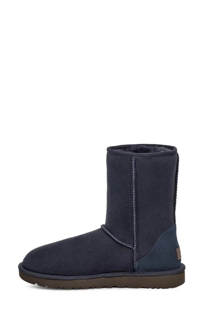 Shop Ugg Classic Ii Genuine Shearling Lined Short Boot In Eve Blue