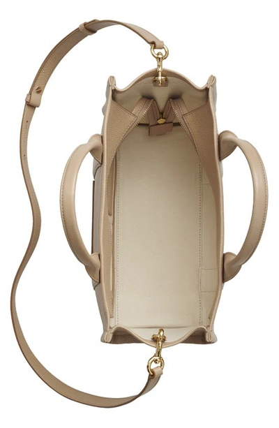 Marc Jacobs Tote Bag The Leather Medium Camel In Camel
