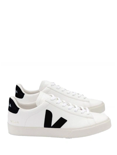 Shop Veja Sneakers In Extra-white_black