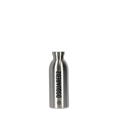 Shop Dsquared2 Travel Lite Silver Water Bottle