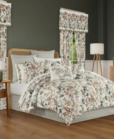 Shop Royal Court Evergreen Comforter Sets In Sage
