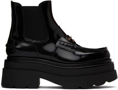 Shop Alexander Wang Black Carter Boots In 001 Black