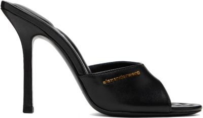 Shop Alexander Wang Black Lucienne Heeled Sandals In 001 Black