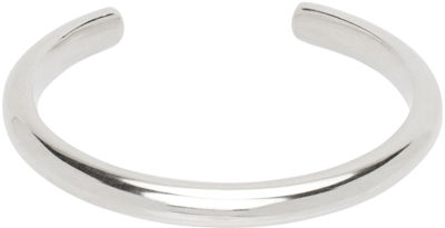 Shop Isabel Marant Silver Open Cuff Bracelet In 08si Silver