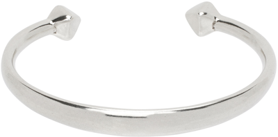 Shop Isabel Marant Silver Ring Cuff Bracelet In 08si Silver