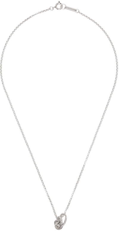 Shop Isabel Marant Silver Jorje Necklace In 08si Silver