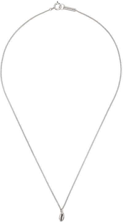 Shop Isabel Marant Silver Perfect Day Necklace In 08si Silver