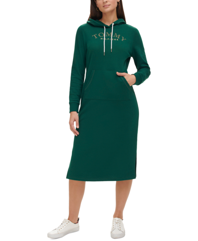 Tommy hoodie cheap dress