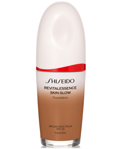 Shop Shiseido Revitalessence Skin Glow Foundation Spf 30 In Cedar