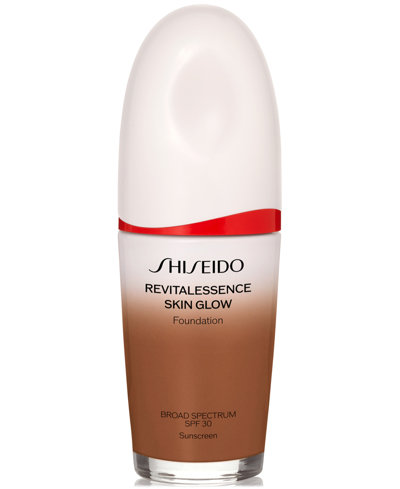 Shop Shiseido Revitalessence Skin Glow Foundation Spf 30 In Copper