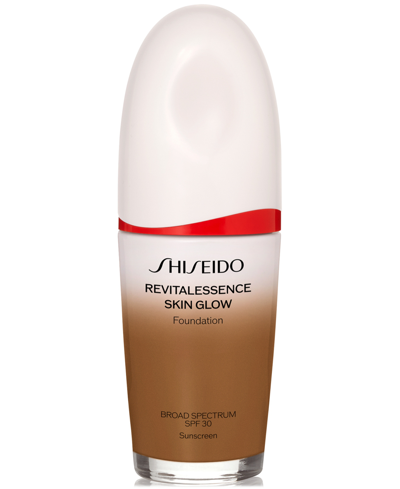 Shop Shiseido Revitalessence Skin Glow Foundation Spf 30 In Suede