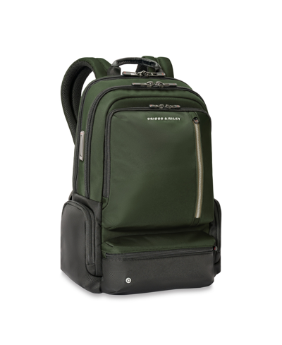 Shop Briggs & Riley Here, There, Anywhere Large Cargo Backpack In Forest