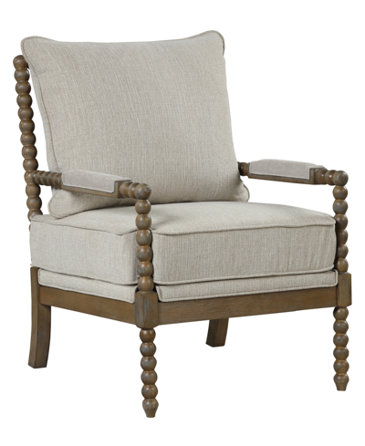 Shop Best Master Furniture Hutch 36" Fabric Arm Chair In Beige