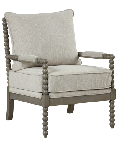 Shop Best Master Furniture Hutch 36" Fabric Arm Chair In Beige