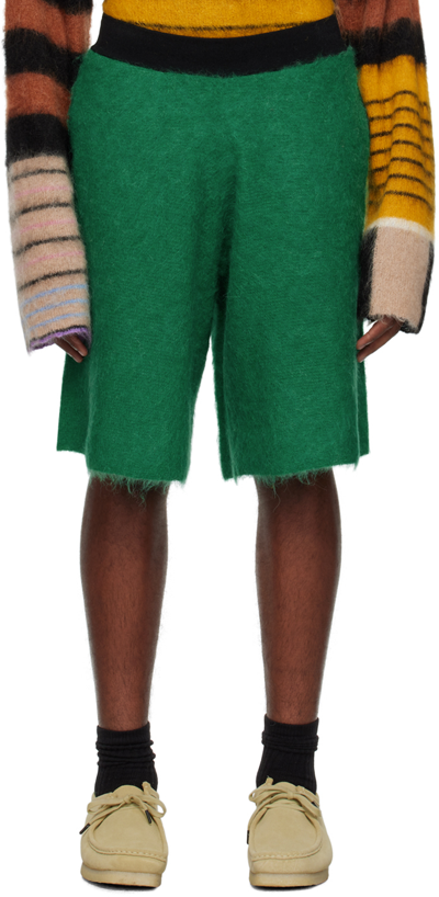 Shop Zankov Green Marcell Shorts In 344 Malachite