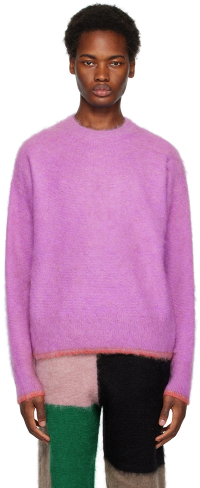 Shop Zankov Purple Neil Sweater In 501 Lilac