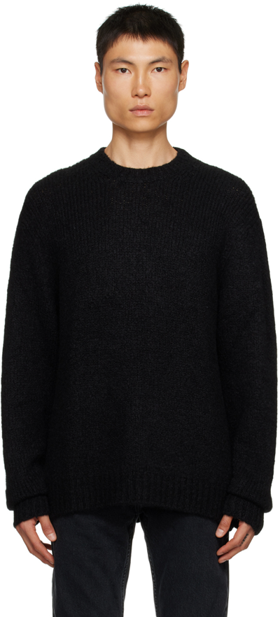 Shop Filippa K Black Heavy Sweater